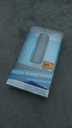 Cargador portatil Noga Power bank 2600 mah