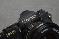 Canon F1 NEW con Canon FD 50mm f1,8 en internet