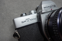 Minolta SRT 100b con Rokkor 50mm f2 - tienda online