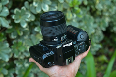 Nikon F401s Con Lente Nikon Nikkor 35 - 80 Mm F 4 - 5,6 - tienda online