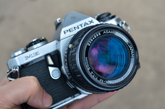 Pentax ME con lente Pentax SMC 50 mm f 1,4 - comprar online