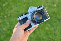 Asahi Pentax SV con lente Super Takumar 55 mm f2 y estuche original - comprar online