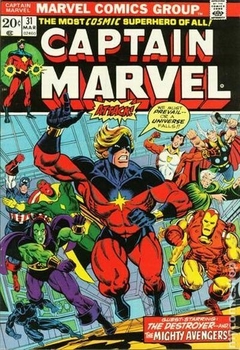 Captain Marvel (1968 1st Series Marvel) #31