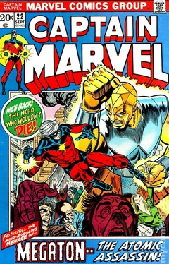 Captain Marvel (1968 1st Series Marvel) #22 FN