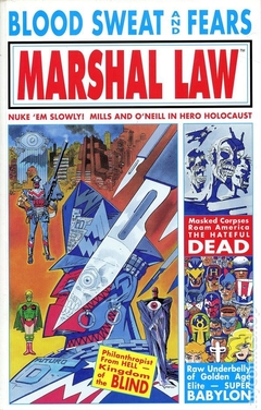 Marshal Law Blood Sweat and Fears TPB (1993 Dark Horse) #1-1ST