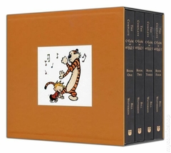 Complete Calvin and Hobbes SC (2012 Andrews McMeel) 4-Volume Slipcase Set #1-1ST
