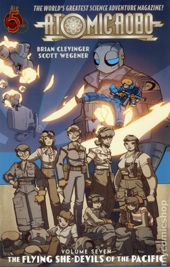 Atomic Robo TPB (2008-2015 Red 5 Comics) 1 a 7 - comprar online