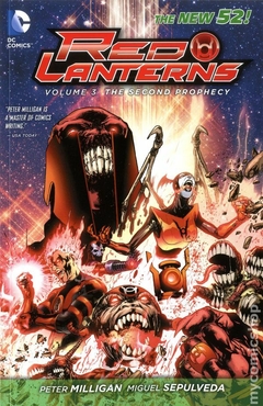 Red Lanterns TPB (2012-2015 DC Comics The New 52) 1 a 6 - tienda online