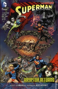 Superman Krypton Returns HC (2015 DC Comics The New 52) #1-1ST
