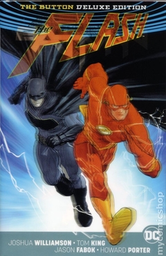 Batman/Flash The Button HC (2017 DC Universe Rebirth) Deluxe Edition #1B-1ST