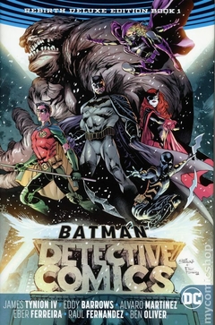 Batman Detective Comics HC (2017-2019 DC Universe Rebirth) Deluxe Edition #1-1ST