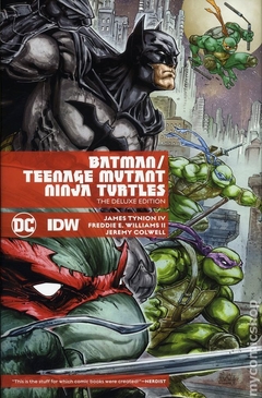Batman/Teenage Mutant Ninja Turtles HC (2018 DC/IDW) The Deluxe Edition #1-1ST