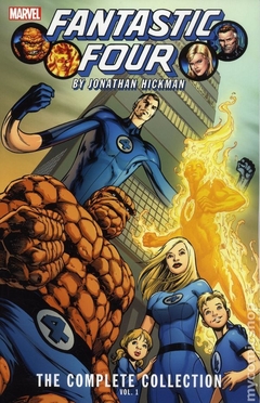 Fantastic Four TPB (2018 Marvel) The Complete Collection By Jonathan Hickman 1 a 3