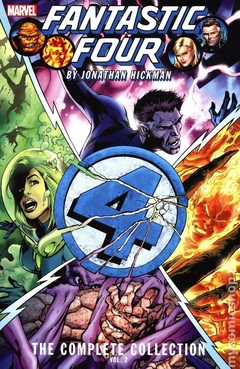 Fantastic Four TPB (2018 Marvel) The Complete Collection By Jonathan Hickman 1 a 3 - comprar online