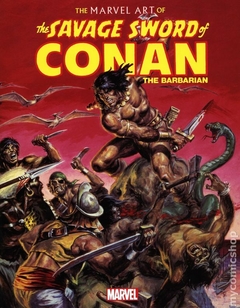Marvel Art of The Savage Sword of Conan the Barbarian HC (2020 Marvel) #1-1ST