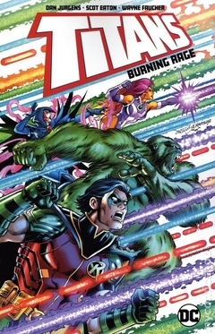 Titans Burning Rage TPB (2021 DC) #1-1ST