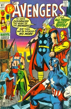 Avengers (1963 1st Series) #92 FN