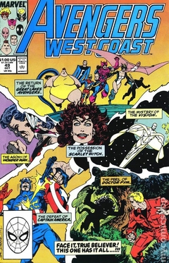 Avengers West Coast (1985) #49