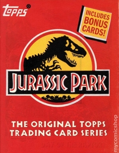 Topps Jurassic Park HC (2022 Abrams Books) The Original Topps Trading Card Series #1-1ST