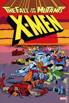 X-Men The Fall of the Mutants Omnibus HC (2022 Marvel) #1B-1ST