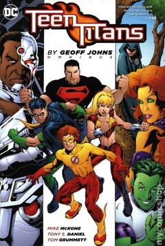 Teen Titans Omnibus HC (2022 DC Comics) By Geoff Johns 2nd Edition #1-1ST