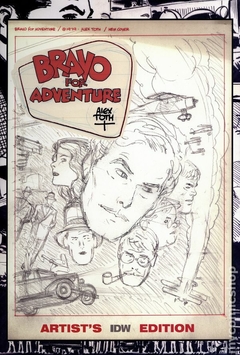 Alex Toth Bravo for Adventure HC (2022 IDW) Artist's Edition 2nd Edition #1-1ST