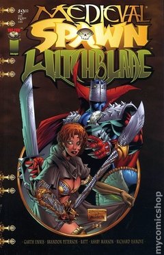 Medieval Spawn/Witchblade TPB (1997 Image) By Garth Ennis #1-1ST