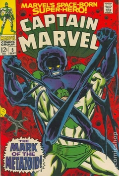 Captain Marvel (1968 1st Series Marvel) #5 VG
