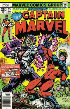 Captain Marvel (1968 1st Series Marvel) #55