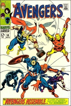 Avengers (1963 1st Series) #58 VG