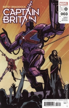 Betsy Braddock Captain Britain (2023 Marvel) #3A