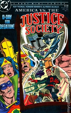 America vs. the Justice Society (1985 DC) 1 a 4 en internet