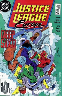 Justice League Europe (1989) #2