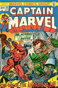 Captain Marvel (1968 1st Series Marvel) #24