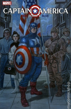 Captain America Red, White, and Blue TPB (2007 Marvel) #1-1ST