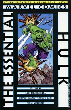 Essential Incredible Hulk TPB (1999-2013 Marvel) 1st Edition #1-1ST