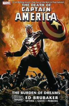 Captain America The Death of Captain America TPB (2008-2009 Marvel) 1 a 3 - comprar online