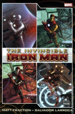 Invincible Iron Man HC (2010-2012 Marvel) Deluxe Edition 1 y 2