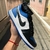 AIR JORDAN 1 LOW AZUL/PRETO