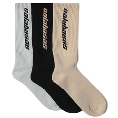 MEIAS Yeezy Calabasas Socks (3 Pack) Core/Glacier/Sand - comprar online