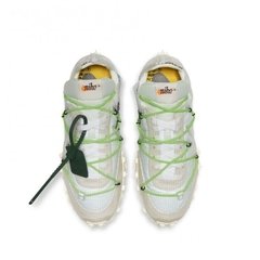 TÊNIS WMNS Nike x Off-White Waffle Racer - White/Black/Electric Green - comprar online