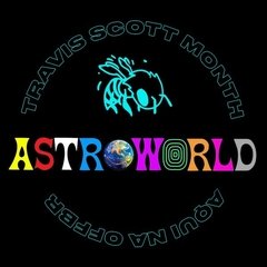 Camiseta Travis Scott Astroworld Smiley Tee Multi na internet
