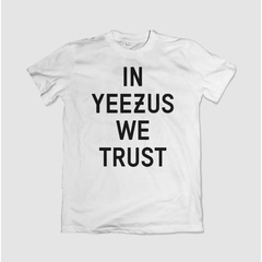Camiseta in Yeezus we trust branca - OFFBR