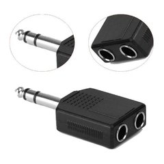 Adaptadora Plug 6.5 St a 2 Jack 6.5 St - comprar online