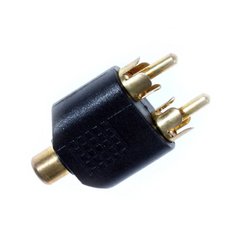 Adaptador Jack Rca a 2 Plug RCA - comprar online