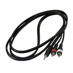 Cable 2 RCA a 1 Plug 3.5 St 1.5 Mts Mamut