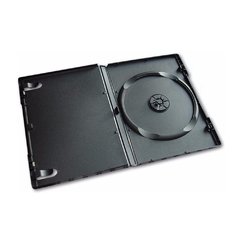 Caja DVD Plastica Simple x 10 Unid.