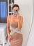 Vestido Midi Strass Cassia Nude na internet