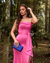 Vestido Antonia tomara que caia sereia com fenda Pink - comprar online