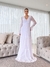 Vestido Julie noiva em tule de poá manga longa - comprar online